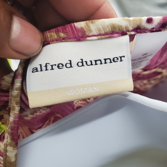 Alfred Dunner Snake Blouse Women 2X Shirt - Picture 2 of 7